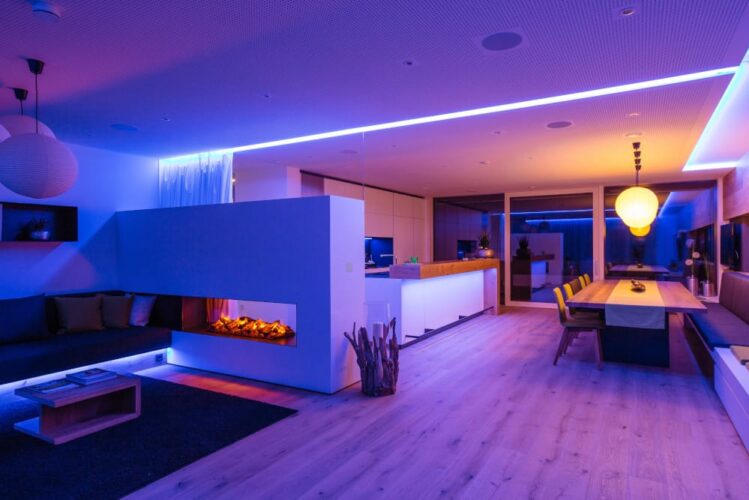 Loxone Dimmer blue Inteligentne sterowanie oświetleniem Loxone Dimmer